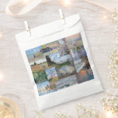 クロードモネ – 最高傑作パッチワーク フェイバーバッグ (クリップ留めされた状態)