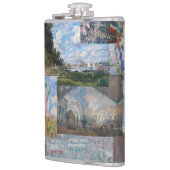 クロードモネ – 最高傑作パッチワーク フラスク (左)