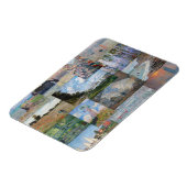 クロードモネ – 最高傑作パッチワーク マグネット (左側)