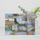 クロードモネ – 最高傑作パッチワーク 招待状 (スタンド正面)