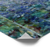 クロードモネ |《植物》スイレンが柳を右に泣く ポスター (角)