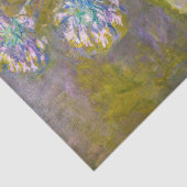 クロードモネ – 《植物》スイレンとアガパンサス 薄葉紙 (詳細)