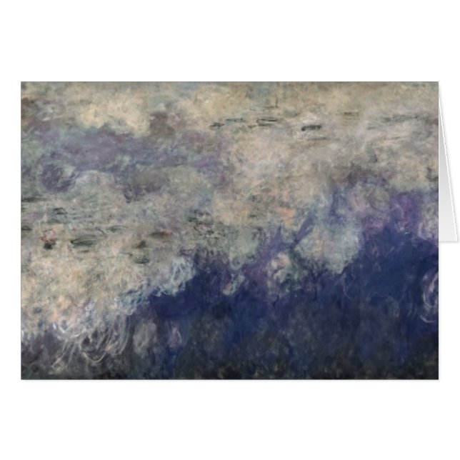クロードモネ |《植物》スイレンザクラウド， 1914-18 (正面横)