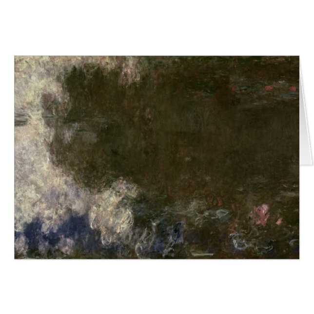 クロードモネ |《植物》スイレンザクラウド， 1914-18 (正面横)