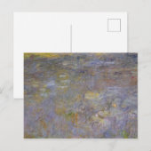 クロードモネ |《植物》スイレン池 ポストカード (正面/裏面)