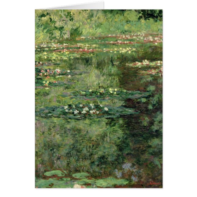 クロードモネ |《植物》スイレン池， 1904 (正面)