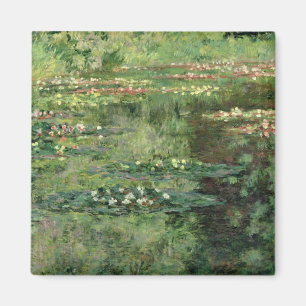 クロードモネ 《植物》スイレン池, 1904 マグネット