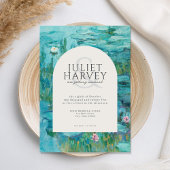 クロードモネ《植物》スイレン結婚ズ 招待状