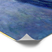 クロードモネ |《植物》スイレン：ウィローの離れ泣き ポスター (角)