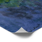 クロードモネ～《植物》スイレン ポスター (角)