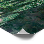 クロードモネ – 《植物》スイレン ポスター (角)