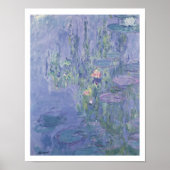 クロードモネ |《植物》スイレン ポスター (正面)