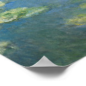クロードモネ – 《植物》スイレン ポスター (角)