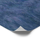 クロードモネ |《植物》スイレン:木の反射 ポスター (角)