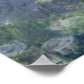 クロードモネ |《植物》スイレン: 1914年01月18日 ポスター (角)