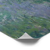 クロードモネ |《植物》スイレン: 1914年01月18日 ポスター (角)