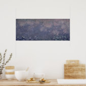 クロードモネ |《植物》スイレン: 2つの嘆く柳 ポスター (キッチン)