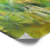 クロードモネ – 水のユリ – バッシンデニンフェアス ポスター (角)