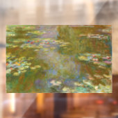 クロードモネ – 水のリリーポンド1917 ウィンドウサイン (シート2)
