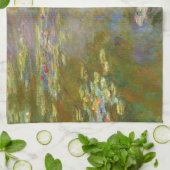 クロードモネ – 水のリリーポンド1917 キッチンタオル (折り畳み)