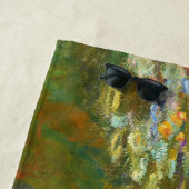 クロードモネ – 水のリリーポンド1917 ビーチタオル (インサイチュ)