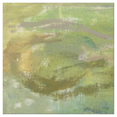クロードモネ – 水のリリーポンド1917 ファブリック (クローズアップ)