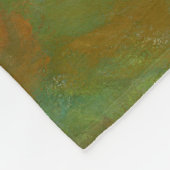 クロードモネ – 水のリリーポンド1917 フリースブランケット (角)