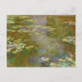 クロードモネ – 水のリリーポンド1917 ポストカード (正面)