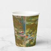 クロードモネ – 水のリリーポンド1917 紙コップ (右)