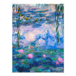 クロードモネ – 水リリー1919年 フォトプリント           