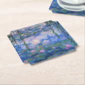 クロードモネ – 水結り、1916年 ペーパーコースター (アングル)