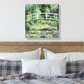 クロードモネ |白色《植物》スイレン, 1899 キャンバスプリント (インサイチュ (寝室))