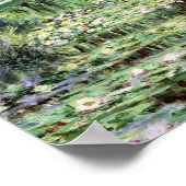 クロードモネ |白色《植物》スイレン, 1899 ポスター (角)