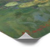 クロードモネ |睡蓮， 1919 ポスター (角)