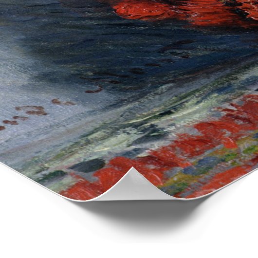 クロードモネ |菊， 1878 ポスター (角)