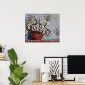 クロードモネ |菊, 1878 ポスター (ホームオフィス)