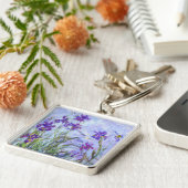 クロードモネ – 薄紫アイリス/アイリスマウヴ キーホルダー (側面)