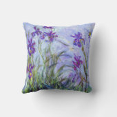 クロードモネ – 薄紫アイリス/アイリスマウヴ クッション (裏面)
