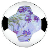 クロードモネ – 薄紫アイリス/アイリスマウヴ サッカーボール (回転)