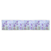 クロードモネ – 薄紫アイリス/アイリスマウヴ ショートテーブルランナー (横)