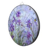 クロードモネ – 薄紫アイリス/アイリスマウヴ ダーツボード (正面右)