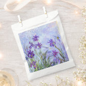 クロードモネ – 薄紫アイリス/アイリスマウヴ フェイバーバッグ (クリップ留めされた状態)