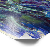 クロードモネ – 薄紫アイリス/アイリスマウヴ フォトプリント            (角)