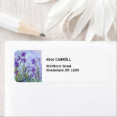 クロードモネ – 薄紫アイリス/アイリスマウヴ ラベル (インサイチュ)