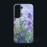 クロードモネ – 薄紫アイリス/アイリスマウヴ SAMSUNG GALAXY S22ケース<br><div class="desc">薄紫アイリス/アイリスマウヴ – クロード・モネ， 1914-1917</div>