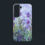 クロードモネ – 薄紫アイリス/アイリスマウヴ SAMSUNG GALAXY S22ケース<br><div class="desc">薄紫アイリス/アイリスマウヴ – クロード・モネ， 1914-1917</div>
