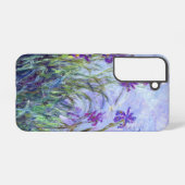 クロードモネ – 薄紫アイリス/アイリスマウヴ SAMSUNG GALAXYケース (裏面横)