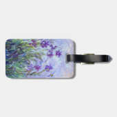 クロードモネ – 薄紫虹彩 – QRコード ラゲッジタグ (裏面横)