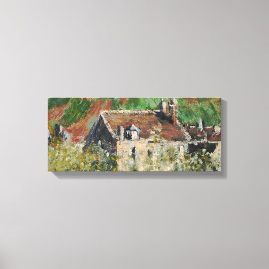 クロードモネ – 開花梅 キャンバスプリント (正面)