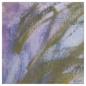 クロードモネ – 黄色と紫の虹彩 ファブリック (クローズアップ)